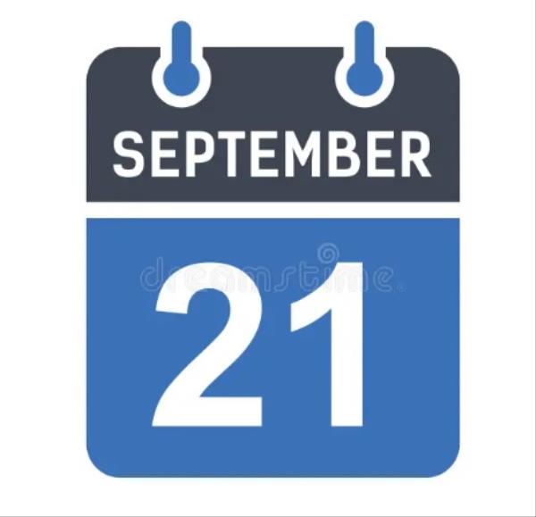 Calendário de Setembro